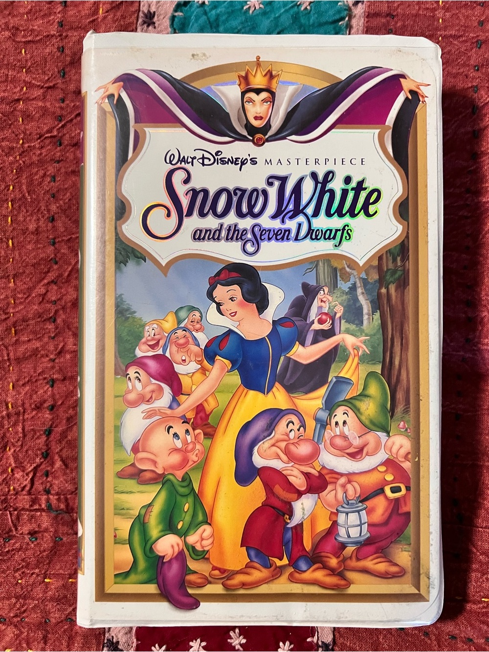 Walt Disney’s Masterpiece Snow White and the Seven Dwarfs VHS